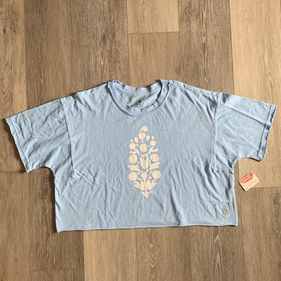 FP MOVEMENT Inspire Buti Logo Tee Oxford Blue - Picture 5 of 11